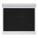 ZLINE Autograph Edition 30 in. 4.2 cu. ft. Paramount Induction Range with 4 Element Cooktop and Electric Convection Oven in Satin Stainless Steel with Polished Gold Accents, Open Box-Good Condition