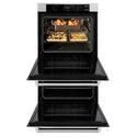 ZLINE 30 in. Professional True Convection Double Wall Oven with Air Fry and Self Clean in Satin Stainless Steel, Open Box-Great Condition