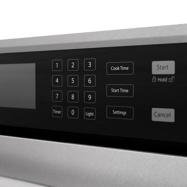 ZLINE 30 in. Professional True Convection Single Wall Oven with Air Fry and Self Clean in Satin Stainless Steel, Open Box-Good Condition