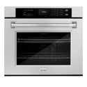 ZLINE 30 in. Professional True Convection Single Wall Oven with Air Fry and Self Clean in Satin Stainless Steel, Open Box-Good Condition