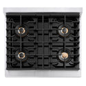 ZLINE 30 in. Paramount Gas Rangetop with 4 Burner DuoPro™ Cooktop in Satin Stainless Steel, Open Box-Good Condition