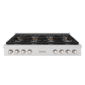 ZLINE 48 in. Paramount Gas Rangetop with 8 Burner DuoPro™ Cooktop in Satin Stainless Steel, Open Box-Good Condition