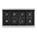 ZLINE 48 in. Paramount Gas Rangetop with 8 Burner DuoPro™ Cooktop in Satin Stainless Steel, Open Box-Great Condition