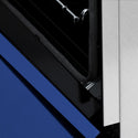ZLINE 24 in. 2.8 cu. ft. Legacy Induction Range with 4 Element Cooktop and Electric Oven in Stainless Steel and Blue Matte Door, Open Box-Great Condition