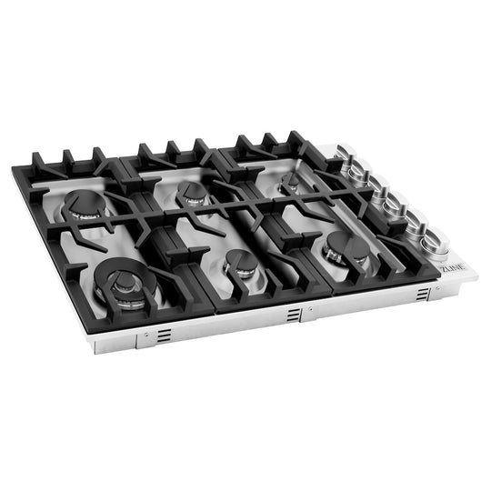 ZLINE 36 in. Gas Cooktop with 6 Burners, Open Box-Great Condition