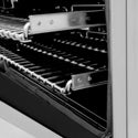 ZLINE 30 in. 4.0 cu. ft. Legacy Dual Fuel Range with 4 Burner Gas Cooktop and Electric Convection Oven in Stainless Steel, Open Box-Good Condition