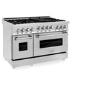 ZLINE 48 in. 6.0 cu. ft. Range with Natural Gas Stove and Natural Gas Oven in Stainless Steel, Open Box-Great Condition