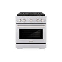 ZLINE 30 in. 4.2 cu. ft. Paramount Dual Fuel Range with 4 Burner DuoPro™ Cooktop and Electric Convection Oven in Stainless Steel, Open Box-Good Condition