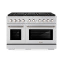 ZLINE 48 in. 6.7 cu. ft. Paramount Dual Fuel Range with 8 Burner DuoPro™ Cooktop and Dual Ovens in Stainless Steel, Open Box-Good Condition
