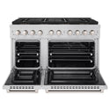 ZLINE 48 in. 6.7 cu. ft. Paramount Dual Fuel Range with 8 Burner DuoPro™ Cooktop and Dual Ovens in Stainless Steel, Open Box-Good Condition