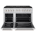 ZLINE 48 in. 6.7 cu. ft. Paramount Dual Fuel Range with 8 Burner DuoPro™ Cooktop and Dual Ovens in Stainless Steel, Open Box-Great Condition