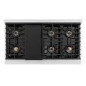 ZLINE 48 in. 6.7 cu. ft. Paramount Dual Fuel Range with 8 Burner DuoPro™ Cooktop and Dual Ovens in Stainless Steel, Open Box-Good Condition