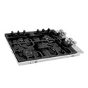 ZLINE 30 in. Gas Cooktop with 4 Burners and Black Porcelain Top, Open Box-Good Condition