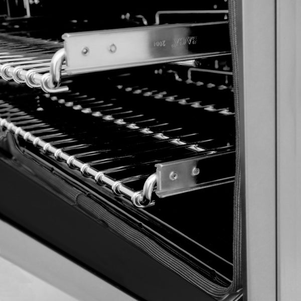 ZLINE 48 in. 6.0 cu. ft. Range with Natural Gas Stove and Natural Gas Oven in Stainless Steel, Open Box-Great Condition