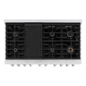 ZLINE 48 in. 6.7 cu. ft. Paramount Double Oven Dual Fuel Range with 8 Burner Gas Cooktop in Stainless Steel, Open Box-Good Condition