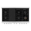 ZLINE 48 in. 6.7 cu. ft. Paramount Double Oven Dual Fuel Range with 8 Burner Gas Cooktop in Stainless Steel, Open Box-Great Condition