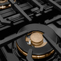 ZLINE 48 in. 6.7 cu. ft. Paramount Gas Range with 8 Burner DuoPro™ Cooktop and Dual Ovens in Stainless Steel (PSGR48)