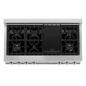 ZLINE 48 in. Porcelain Gas Stovetop with 7 Gas Burners and Griddle (RT48)