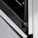 ZLINE 24 in. 2.8 cu. ft. Legacy Induction Range with 4 Element Cooktop and Electric Convection Oven in Stainless Steel, Open Box-Great Condition