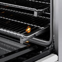 ZLINE Autograph Edition 48 in. 6.7 cu. ft. Classic Dual Fuel Range with 8 Burner DuoPro™ Cooktop and Dual Ovens with White Matte Doors and Champagne Bronze Accents (PCDRZ-WM-48-CB)