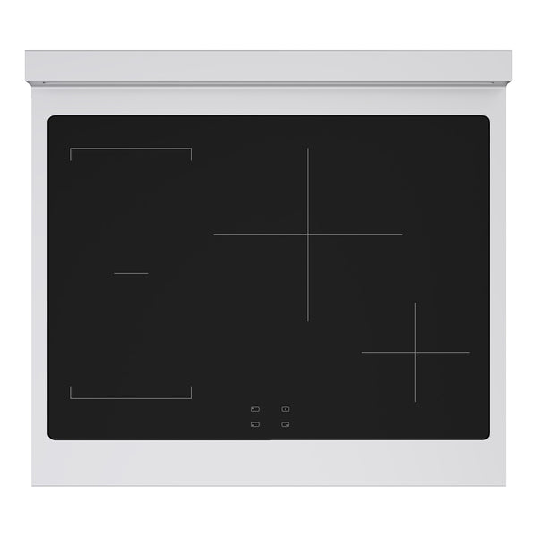 ZLINE Autograph Edition 30 in. 4.2 cu. ft. Paramount Induction Range with 4 Element Cooktop and Electric Convection Oven in Stainless Steel with Champagne Bronze Accents, Open Box-Great Condition
