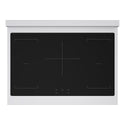ZLINE Autograph Edition 36 in. 5.2 cu. ft. Paramount Induction Range with 5 Element Cooktop and Electric Convection Oven in Stainless Steel with Polished Gold Accents (SINRZ-36-G)