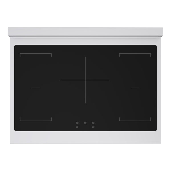 ZLINE Autograph Edition 36 in. 5.2 cu. ft. Paramount Induction Range with 5 Element Cooktop and Electric Convection Oven in Stainless Steel with Polished Gold Accents (SINRZ-36-G)