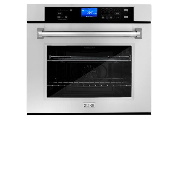 ZLINE 30" Professional Single Wall Oven with Self Clean and True Convection in Stainless Steel (AWS-30)