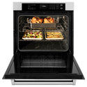 ZLINE 30 in. Professional True Convection Single Wall Oven with Air Fry and Self Clean in Stainless Steel, Open Box-Good Condition
