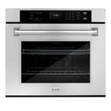 ZLINE 30 in. Professional True Convection Double Wall Oven with Air Fry and Self Clean in Stainless Steel, Open Box-Great Condition