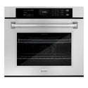 ZLINE 30 in. Professional True Convection Single Wall Oven with Air Fry and Self Clean in Stainless Steel, Open Box-Good Condition