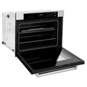 ZLINE 30 in. Professional True Convection Double Wall Oven with Air Fry and Self Clean in Stainless Steel, Open Box-Great Condition