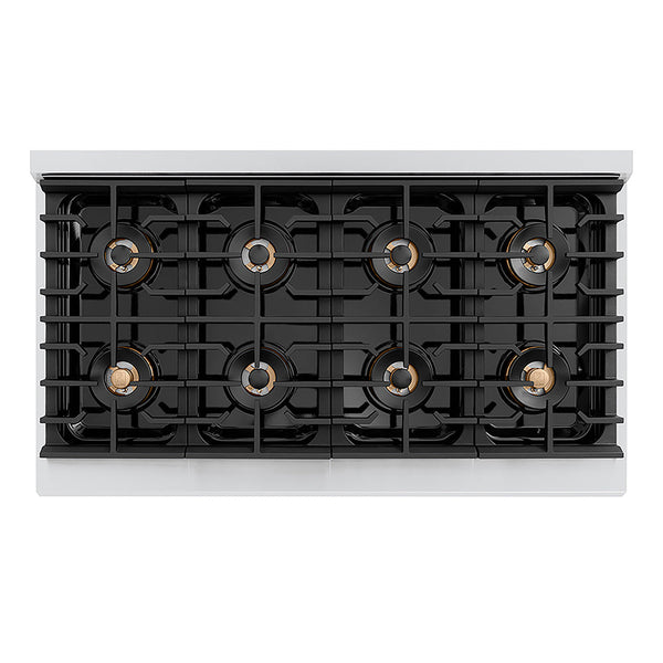ZLINE 48 in. Paramount Gas Rangetop with 8 Burner DuoPro™ Cooktop in Stainless Steel