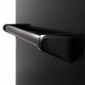 ZLINE 18 in. Tallac Series 3rd Rack Dishwasher with Auto Door Open Drying, 51dBa, Black Stainless Steel Panel (DWV-BS-18)