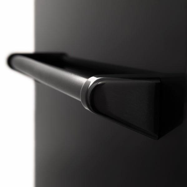 ZLINE 18 in. Tallac Series 3rd Rack Dishwasher with Auto Door Open Drying, 51dBa, Black Stainless Steel Panel (DWV-BS-18)
