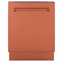 ZLINE 24 in. Tallac Series 3rd Rack Dishwasher with Auto Door Open Drying, 51dBa, Copper Panel (DWV-C-24)