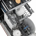 ZLINE 18 in. Tallac Series 3rd Rack Dishwasher with Auto Door Open Drying, 51dBa, Hand-Hammered Copper Panel (DWV-HH-18)