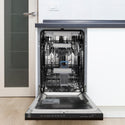 ZLINE 18 in. Tallac Series 3rd Rack Dishwasher with Auto Door Open Drying, 51dBa, Oil-Rubbed Bronze Panel (DWV-ORB-18)