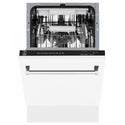 ZLINE 18 in. Tallac Series 3rd Rack Dishwasher with Auto Door Open Drying, 51dBa, White Matte Panel (DWV-WM-18)