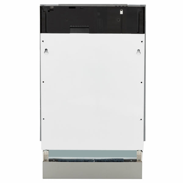 ZLINE Autograph Edition 18 in. Tallac Series 3rd Rack Dishwasher with Auto Door Open Drying, 51dBa, Panel Ready with Matte Black Handle (DWVZ-18-MB)