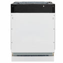 ZLINE Autograph Edition 24 in. Tallac Series 3rd Rack Dishwasher with Auto Door Open Drying, 51dBa, Panel Ready with Champagne Bronze Handle (DWVZ-24-CB)