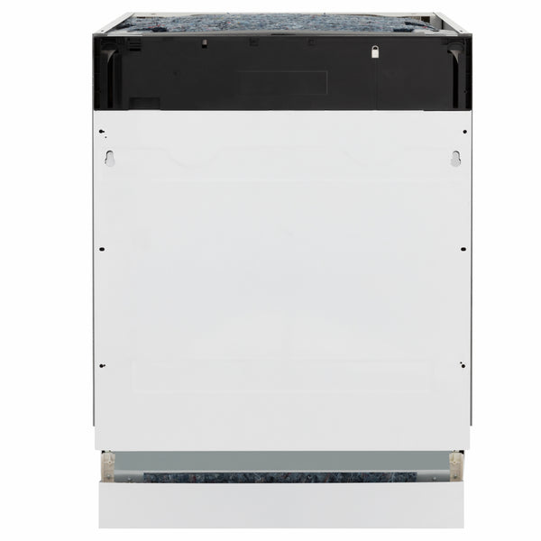 ZLINE Autograph Edition 24 in. Tallac Series 3rd Rack Dishwasher with Auto Door Open Drying, 51dBa, Panel Ready with Champagne Bronze Handle (DWVZ-24-CB)