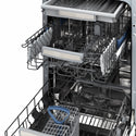 ZLINE Autograph Edition 18 in. Tallac Series 3rd Rack Dishwasher with Auto Door Open Drying, 51dBa, Stainless Steel Panel with Champagne Bronze Handle (DWVZ-304-18-CB)