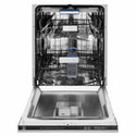 ZLINE Autograph Edition 24 in. Tallac Series 3rd Rack Dishwasher with Auto Door Open Drying, 51dBa, Satin Stainless Steel Panel with Champagne Bronze Handle (DWVZ-SN-24-CB)