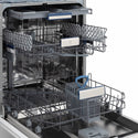 ZLINE 24 in. Tallac Series 3rd Rack Dishwasher with Auto Door Open Drying, 51dBa, Black Matte Panel (DWV-BLM-24)
