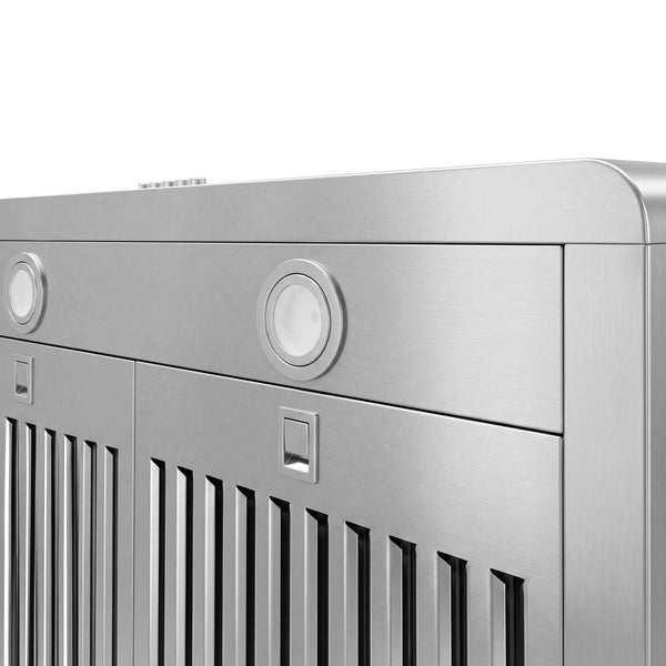 ZLINE 30 in. 300 CFM Ducted Under-Cabinet Range Hood in Stainless Steel, Hardwired Power (617-30)