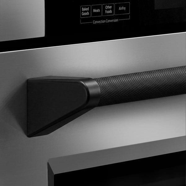 ZLINE Autograph Edition 30 in. Wall Oven Helix Handle (Set of 1) in Matte Black (AWHZ-30-K-MB)