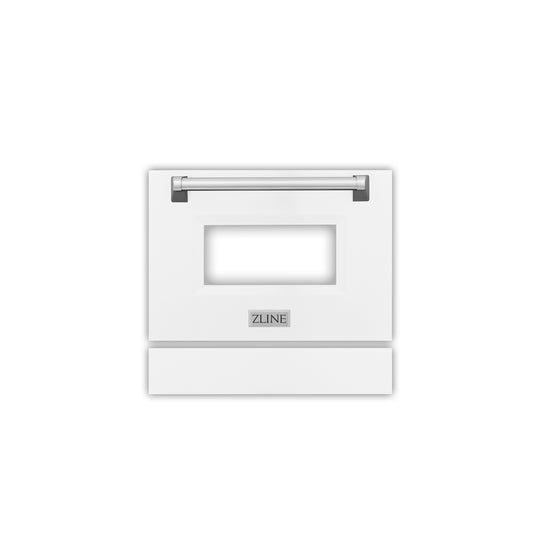 ZLINE 24 in. White Matte Range Door for RA and RG and RAIND Models (RA-DR-WM-24)