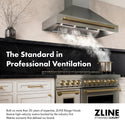 ZLINE 30 in. Convertible Vent Wall Mount Range Hood in Black Stainless Steel Handle, Open Box-Great Condition