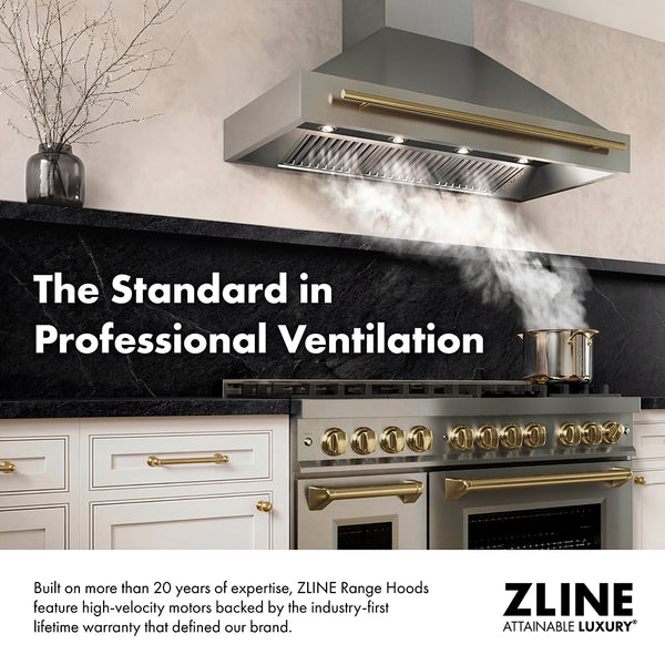 ZLINE 30 in. Convertible Vent Wall Mount Range Hood in Black Stainless Steel (BSKBN-30)